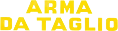 Arma da taglio streaming Arma da taglio